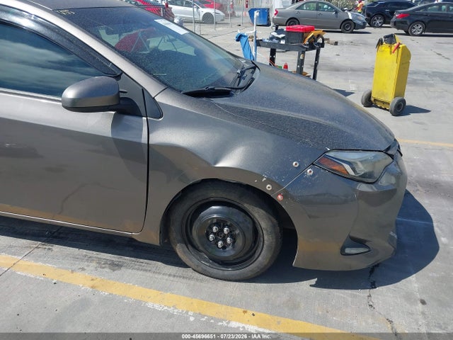 Продаж на аукціоні авто 2018 Toyota Corolla Xle, vin: 2T1BURHE3JC029484, номер лоту: 45696651