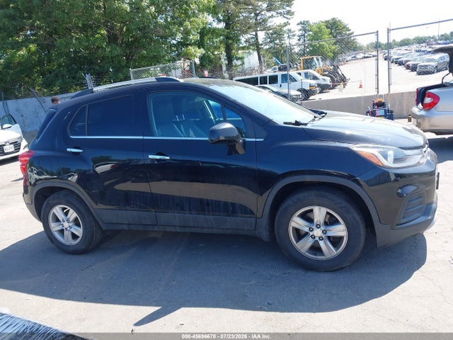 2018 Chevrolet Trax Lt მანქანა იყიდება აუქციონზე, vin: 3GNCJLSB9JL373611, აუქციონის ნომერი: 45696670