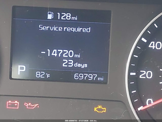 2020 Kia Forte Fe მანქანა იყიდება აუქციონზე, vin: 3KPF24AD8LE190767, აუქციონის ნომერი: 45696703