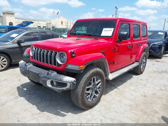 Продажа на аукционе авто 2025 Jeep Wrangler 4-door Sahara 4x4, vin: 1C4PJXEN2SW634158, номер лота: 45696785