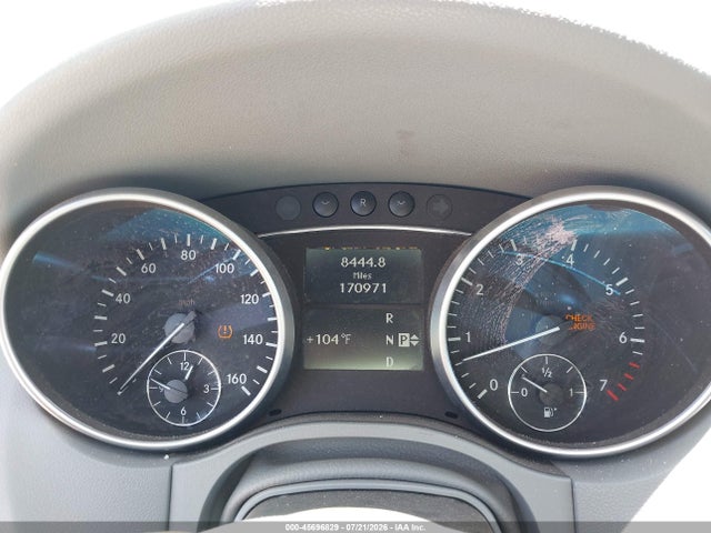 45696829 :رقم المزاد ، 4JGBB86E49A488182 vin ، 2009 Mercedes-benz Ml 350 4matic مزاد بيع