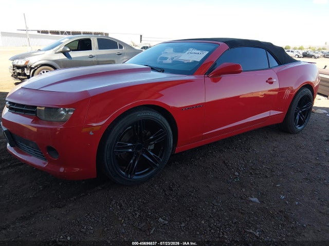 Chevrolet Camaro 1lt 2014 2G1FB3D35E9309074 Image 2