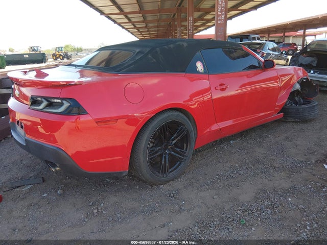 Chevrolet Camaro 1lt 2014 2G1FB3D35E9309074 Image 4