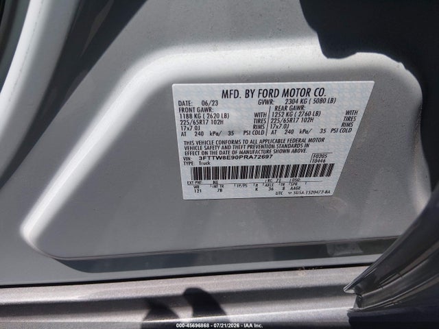 Ford Maverick Xlt 2023 3FTTW8E90PRA72697 Image 9