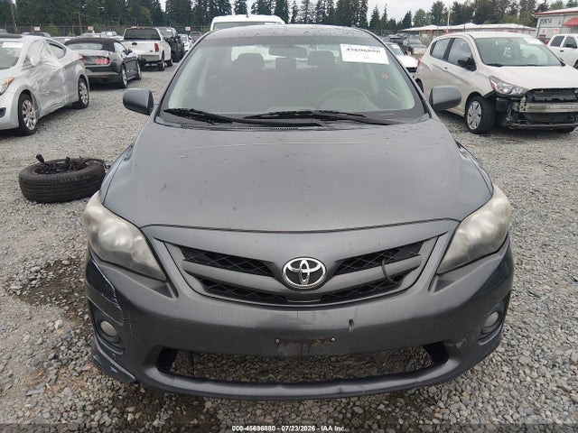 45696880 :رقم المزاد ، 2T1BU4EE9BC582908 vin ، 2011 Toyota Corolla S مزاد بيع