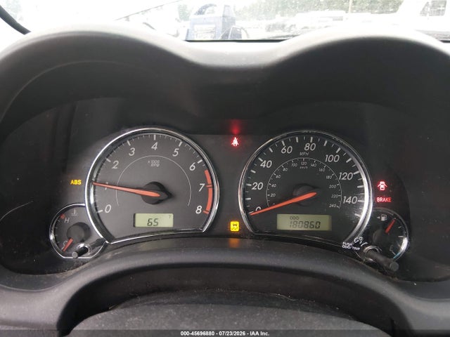 45696880 :رقم المزاد ، 2T1BU4EE9BC582908 vin ، 2011 Toyota Corolla S مزاد بيع