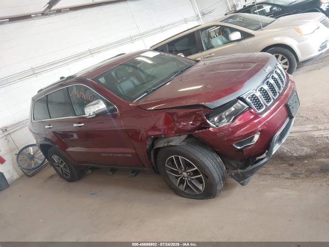 45696902 :رقم المزاد ، 1C4RJFBG8JC402124 vin ، 2018 Jeep Grand Cherokee Limited 4x4 مزاد بيع