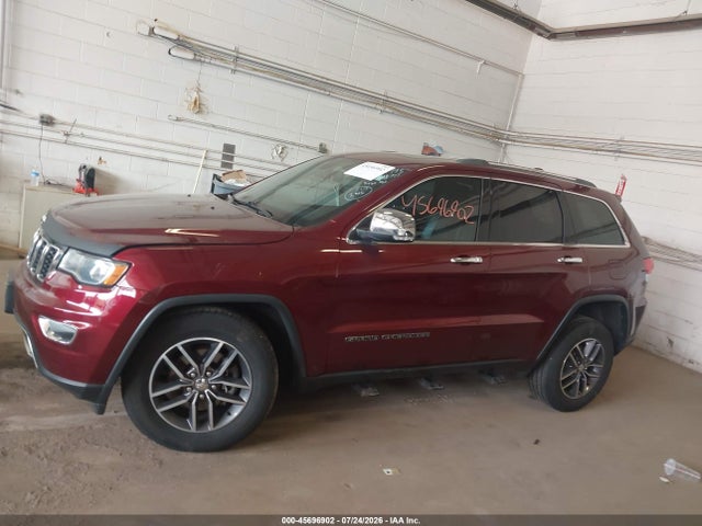 45696902 :رقم المزاد ، 1C4RJFBG8JC402124 vin ، 2018 Jeep Grand Cherokee Limited 4x4 مزاد بيع