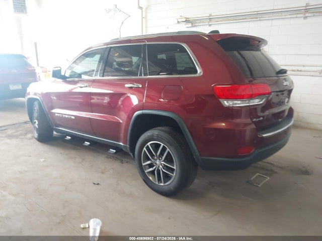 45696902 :رقم المزاد ، 1C4RJFBG8JC402124 vin ، 2018 Jeep Grand Cherokee Limited 4x4 مزاد بيع