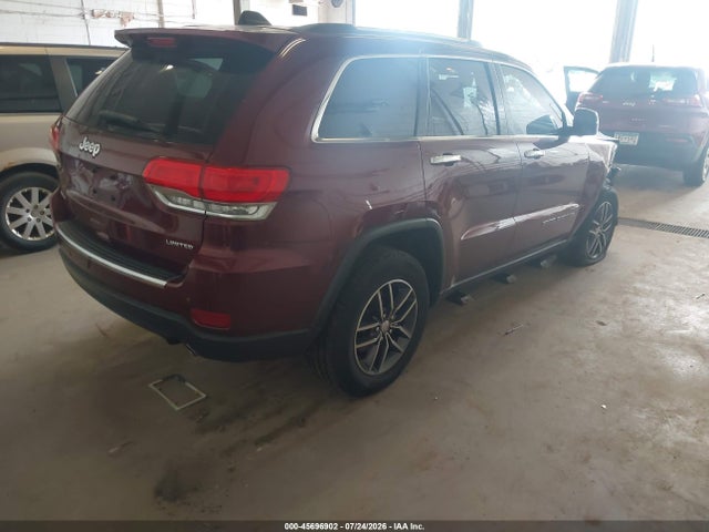 45696902 :رقم المزاد ، 1C4RJFBG8JC402124 vin ، 2018 Jeep Grand Cherokee Limited 4x4 مزاد بيع