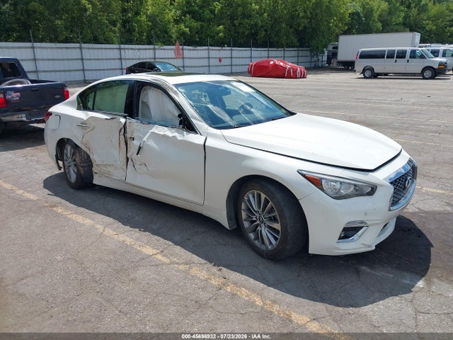 Aukcja sprzedaży 2023 Infiniti Q50 Luxe Awd, vin: JN1EV7BR2PM540273, numer aukcji: 45696932