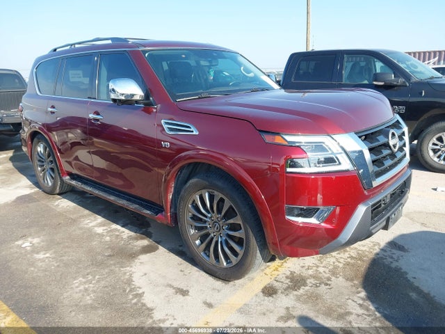 Auction sale of the 2022 Nissan Armada Platinum 2wd, vin: JN8AY2DA9N9390325, lot number: 45696938