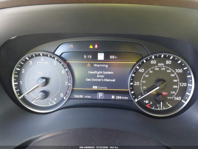 Aukcja sprzedaży 2022 Nissan Armada Platinum 2wd, vin: JN8AY2DA9N9390325, numer aukcji: 45696938
