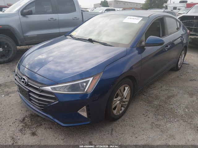 2019 Hyundai Elantra Sel მანქანა იყიდება აუქციონზე, vin: 5NPD84LF3KH408404, აუქციონის ნომერი: 45696942