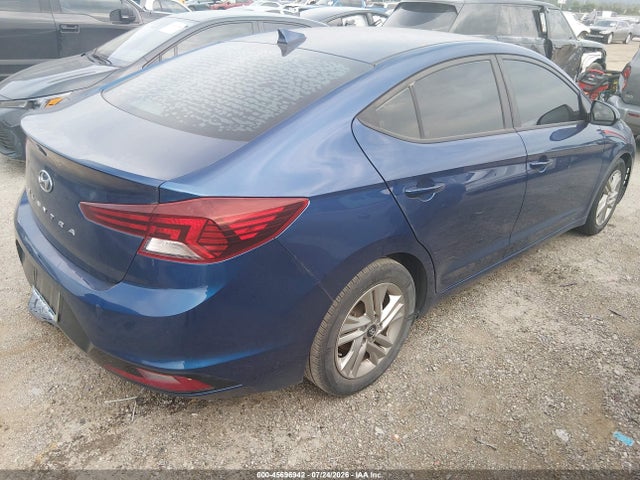 2019 Hyundai Elantra Sel მანქანა იყიდება აუქციონზე, vin: 5NPD84LF3KH408404, აუქციონის ნომერი: 45696942