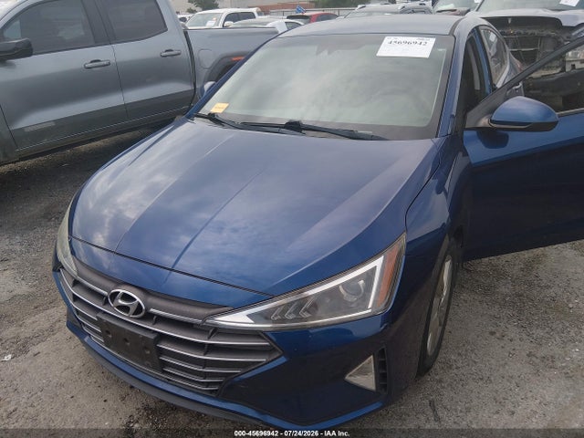 2019 Hyundai Elantra Sel მანქანა იყიდება აუქციონზე, vin: 5NPD84LF3KH408404, აუქციონის ნომერი: 45696942