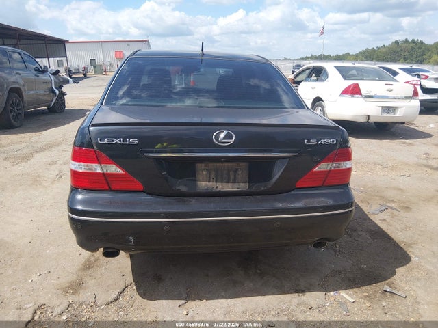 Aukcja sprzedaży 2005 Lexus Ls 430, vin: JTHBN36F755019838, numer aukcji: 45696976