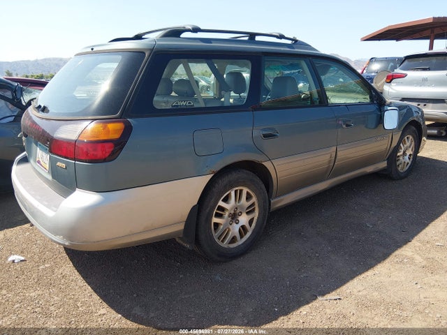 2001 Subaru Outback H6-3.0 მანქანა იყიდება აუქციონზე, vin: 4S3BH806017631151, აუქციონის ნომერი: 45696981