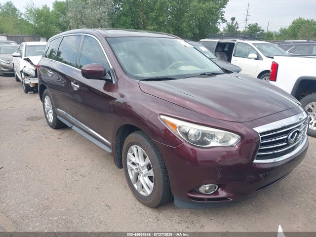 Продажа на аукционе авто 2013 Infiniti Jx35, vin: 5N1AL0MM4DC307244, номер лота: 45696986
