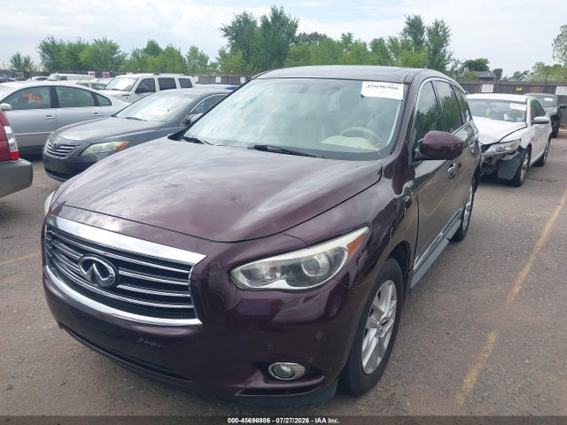 Продажа на аукционе авто 2013 Infiniti Jx35, vin: 5N1AL0MM4DC307244, номер лота: 45696986