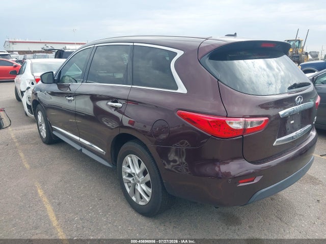 Продажа на аукционе авто 2013 Infiniti Jx35, vin: 5N1AL0MM4DC307244, номер лота: 45696986