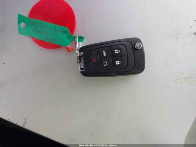45697008 :رقم المزاد ، 2G11Z5SAXK9138630 vin ، 2019 Chevrolet Impala Lt مزاد بيع