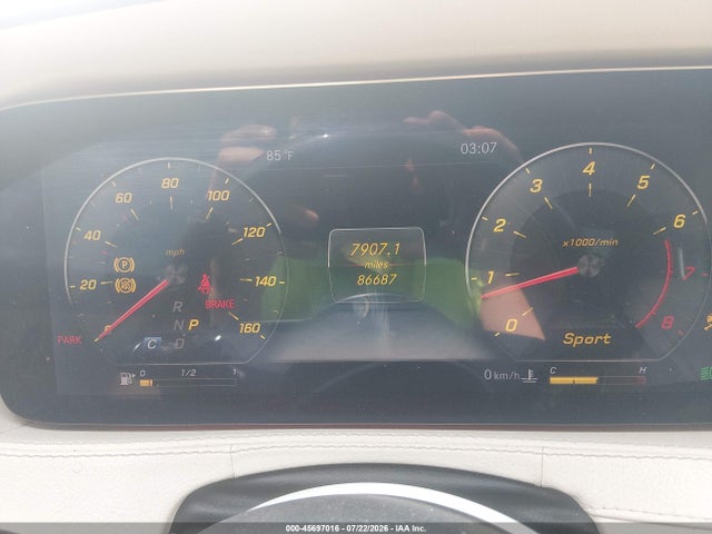 45697016 :رقم المزاد ، WDDUG8GB1JA346420 vin ، 2018 Mercedes-benz S 560 4matic مزاد بيع