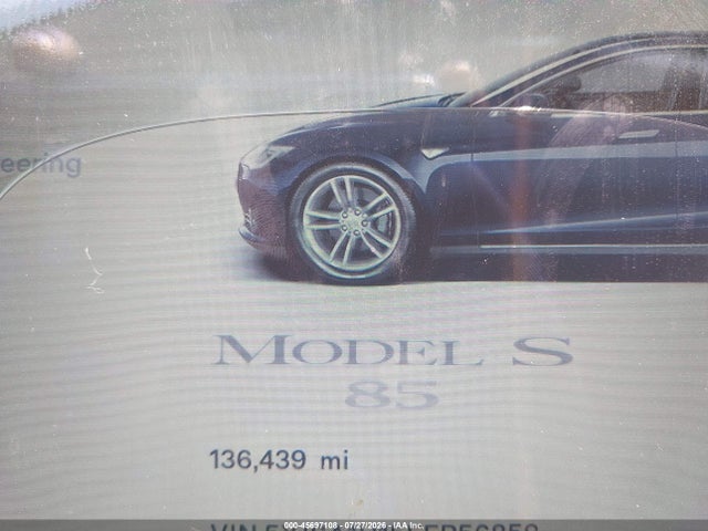 Продажа на аукционе авто 2014 Tesla Model S P85, vin: 5YJSA1H15EFP56859, номер лота: 45697108