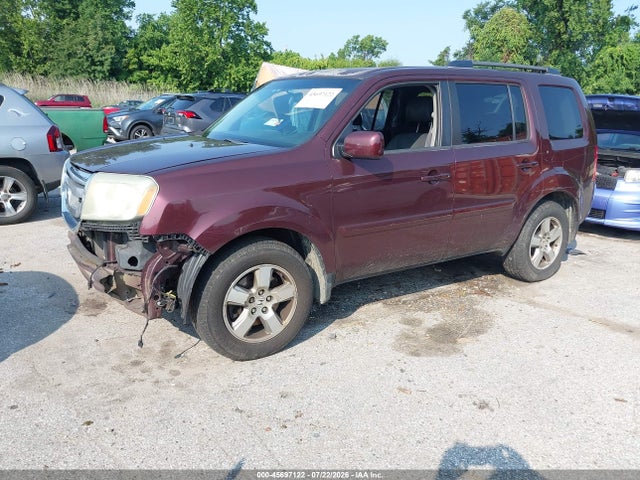 45697122 :رقم المزاد ، 5FNYF4H46BB055315 vin ، 2011 Honda Pilot Ex مزاد بيع