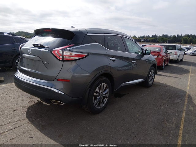 Nissan MURANO SL 2015 5N1AZ2MG9FN229488 Image 4