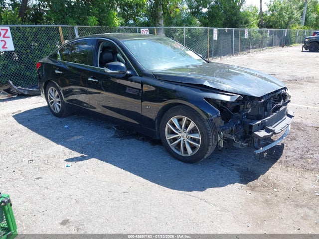 2014 Infiniti Q50 მანქანა იყიდება აუქციონზე, vin: JN1BV7AP8EM678044, აუქციონის ნომერი: 45697162