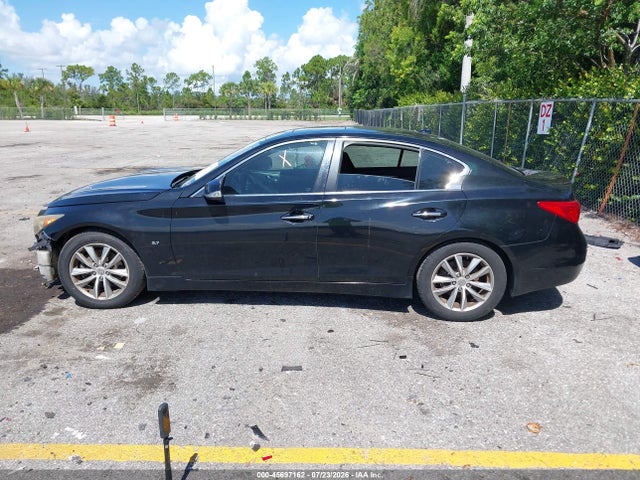 2014 Infiniti Q50 მანქანა იყიდება აუქციონზე, vin: JN1BV7AP8EM678044, აუქციონის ნომერი: 45697162