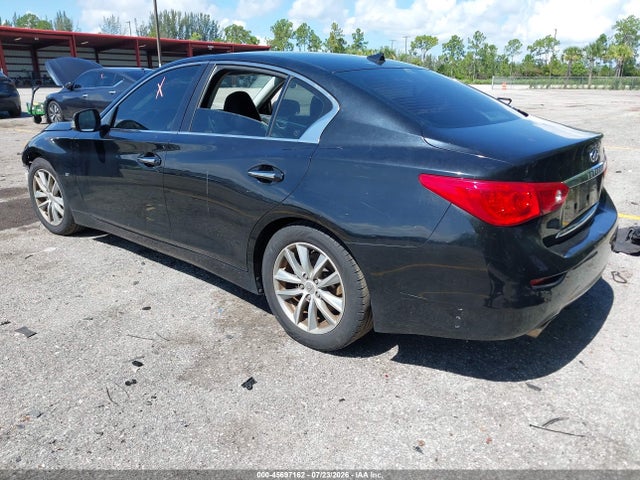 2014 Infiniti Q50 მანქანა იყიდება აუქციონზე, vin: JN1BV7AP8EM678044, აუქციონის ნომერი: 45697162