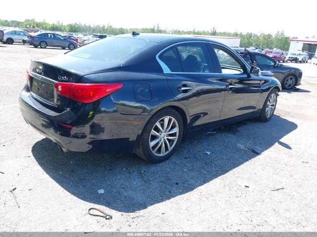 2014 Infiniti Q50 მანქანა იყიდება აუქციონზე, vin: JN1BV7AP8EM678044, აუქციონის ნომერი: 45697162