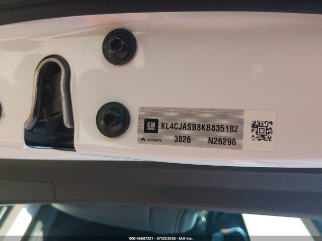 Продаж на аукціоні авто 2019 Buick Encore Fwd Preferred, vin: KL4CJASB8KB835182, номер лоту: 45697221