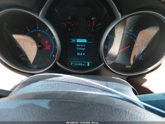 2015 Chevrolet Cruze 2lt Auto მანქანა იყიდება აუქციონზე, vin: 1G1PE5SB3F7283661, აუქციონის ნომერი: 45697227