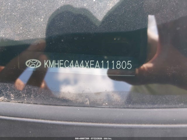 45697269 :رقم المزاد ، KMHEC4A4XEA111805 vin ، 2014 Hyundai Sonata Hybrid Limited مزاد بيع