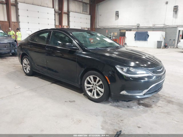 2015 Chrysler 200 Limited მანქანა იყიდება აუქციონზე, vin: 1C3CCCAB3FN660829, აუქციონის ნომერი: 45697284