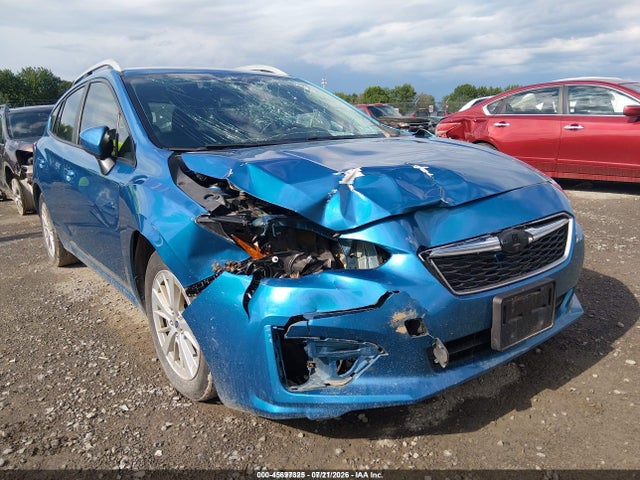 Продажа на аукционе авто 2018 Subaru Impreza 2.0i Premium, vin: 4S3GTAD69J3727597, номер лота: 45697325