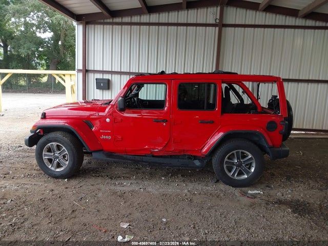 Продажа на аукционе авто 2022 Jeep Wrangler Unlimited Sahara 4x4, vin: 1C4HJXEG5NW124364, номер лота: 45697405