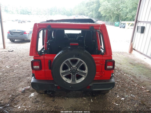 Продажа на аукционе авто 2022 Jeep Wrangler Unlimited Sahara 4x4, vin: 1C4HJXEG5NW124364, номер лота: 45697405