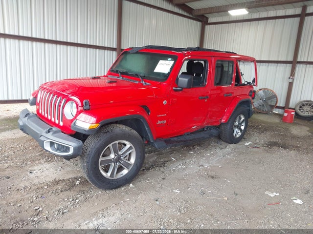 Продажа на аукционе авто 2022 Jeep Wrangler Unlimited Sahara 4x4, vin: 1C4HJXEG5NW124364, номер лота: 45697405