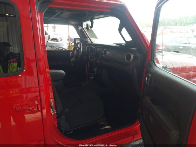 Продажа на аукционе авто 2022 Jeep Wrangler Unlimited Sahara 4x4, vin: 1C4HJXEG5NW124364, номер лота: 45697405