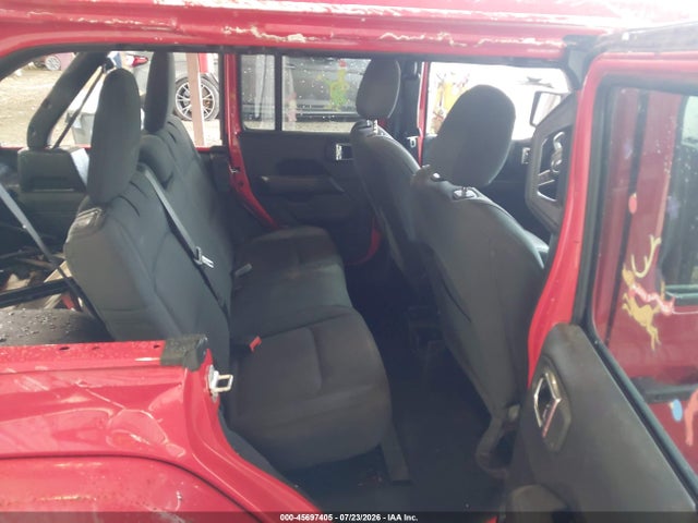 Продажа на аукционе авто 2022 Jeep Wrangler Unlimited Sahara 4x4, vin: 1C4HJXEG5NW124364, номер лота: 45697405