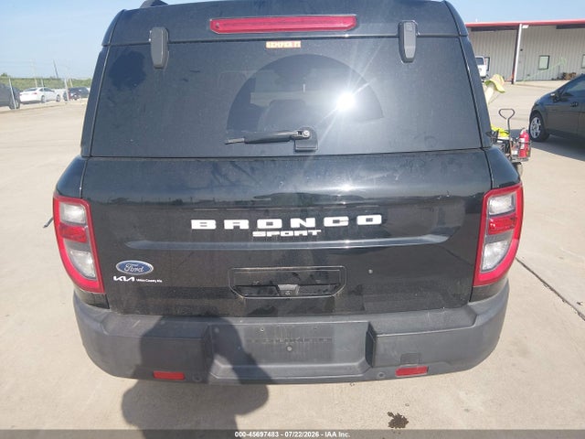45697483 :رقم المزاد ، 3FMCR9B69MRA54097 vin ، 2021 Ford Bronco Sport Big Bend مزاد بيع