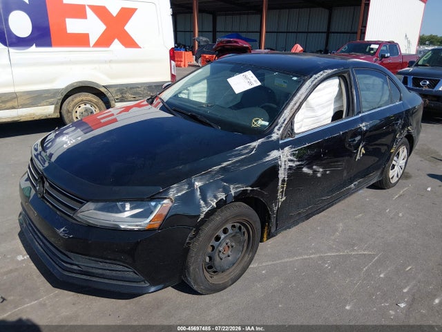 2017 Volkswagen Jetta 1.4t S მანქანა იყიდება აუქციონზე, vin: 3VW2B7AJ1HM237637, აუქციონის ნომერი: 45697485