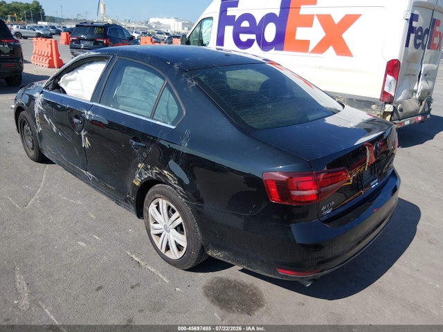 2017 Volkswagen Jetta 1.4t S მანქანა იყიდება აუქციონზე, vin: 3VW2B7AJ1HM237637, აუქციონის ნომერი: 45697485