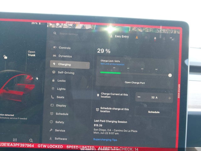 Tesla Model 3 Rear-wheel Drive 2023 5YJ3E1EA3PF397964 Image 18