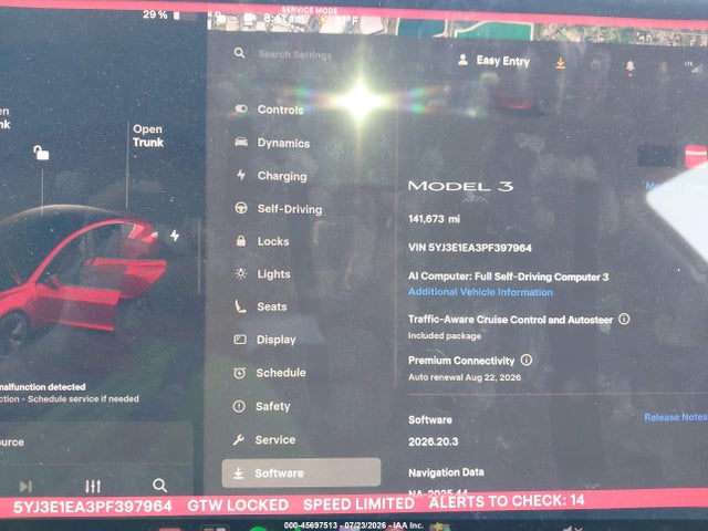 Tesla Model 3 Rear-wheel Drive 2023 5YJ3E1EA3PF397964 Image 7