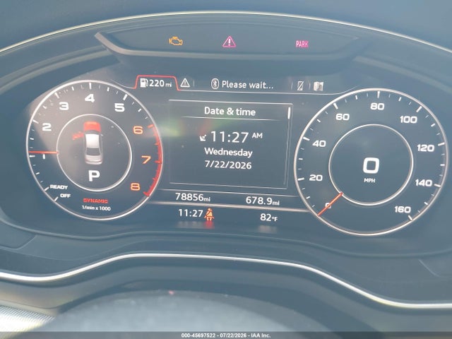 45697522 :رقم المزاد ، WAULMAF44JA219344 vin ، 2018 Audi A4 2.0t Tech Ultra Premium/2.0t Ultra Premium مزاد بيع